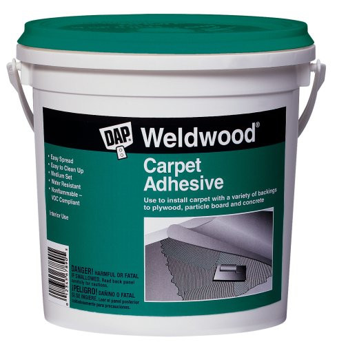 Dap 00185 Carpet Adh Qt Raw Building Material, 1 Quart.