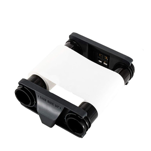 Compatible CBGR0500W White Ribbon Tape for Evolis Badgy 100 Badgy 200 Printers 500 Images