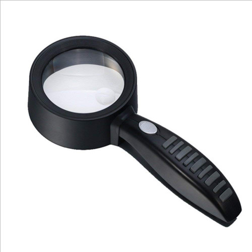 LAJUU Magnifying Glasses,Led Handheld Magnifying Glass with 2 Light 3X 6X Hd Lens Illuminated Reading Magnifier for Books Newspapers Maps Coins Jewellery Hobbies Crafts