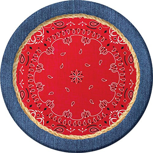 Creative Converting 427492 Dinner Plate, 8.75", Multicolor