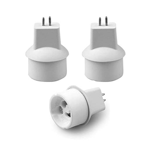 FINELED MR16 to GU10 Adapter Converters Light Sockets Lamp Holder,MR16/GU5.3 To GU10 Light Bulb Base Socket Lamp Adapter Utilize GU10 Base Bulbs in a MR16 Socket