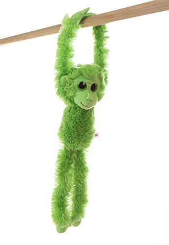 Aurora 3361 Natural Hanging Chimp Assorted Plush, Multicolor