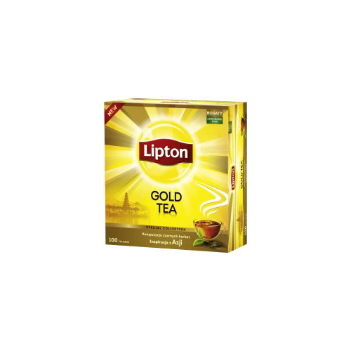 Lipton Gold Tea Black Tea 100 Tea Bags