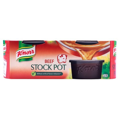 Knorr Beef Stock Pot 4 X 28G (Pack Of 8)