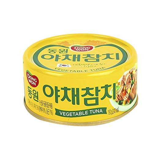 Dongwon Vegetable Tuna ?? ???? 150g (Pack of 6)