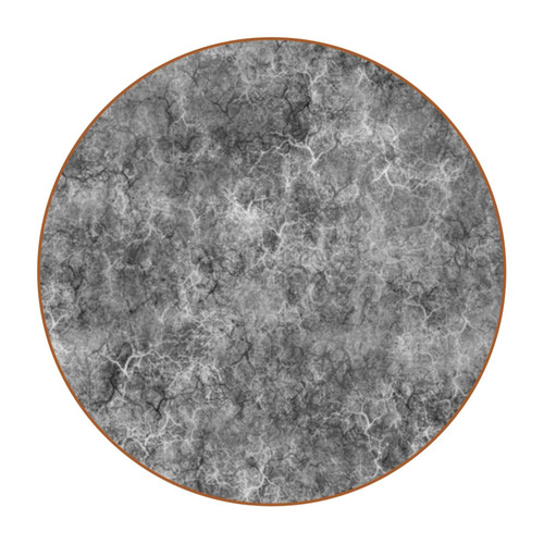 Coasters for Drinks Set of 6,Dark Grey Marble Texture Round Leather Coaster,Customized Gift for Birthday, Housewarming, Room Decor, Bar