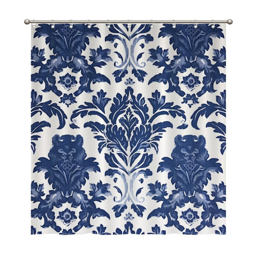 Bathroom Shower Curtains with Hooks 66x72 Inch,Blue Regalia Lion Print Shower Curtain Waterproof Fabric Bath Shower Curtain for Bathroom Bathtubs Decoration Bathroom Shower Curtains with Hooks 66x72 Inch,Blue Regalia Lion Print Shower Curtain Waterproof Fabric Bath Shower Curtain for Bathroom Bathtubs Decoration