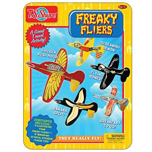 T.S. Shure Freaky Fliers Activity Tin