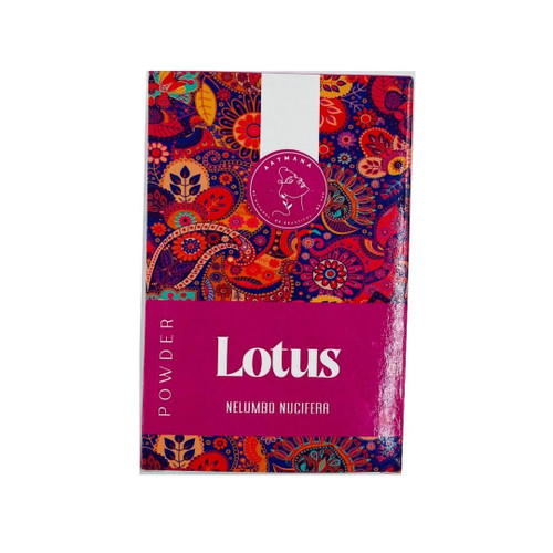 AATMANA Lotus Powder | Nelumbo Nucifera | Natural Skin Care | Rich in antioxidants | Natural Lotus Petals Powder for Hair & Skin | Size - 100g