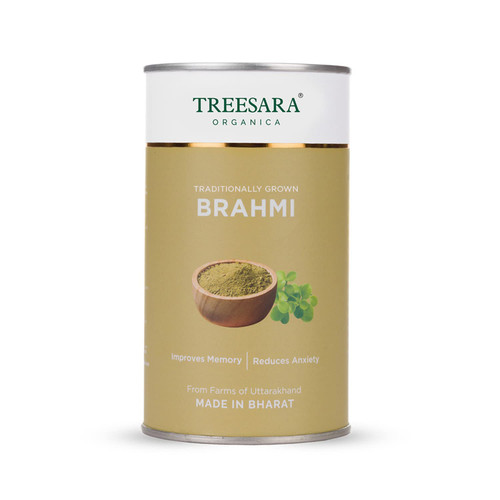 Treesara Organic Brahmi Powder 100% Natural Organic Brahmi (Bacopa) Monnieri Powder Non GMO No Added Preservatives Superfood for Healthy Hair (3.5 Ounce) Treesara Organic Brahmi Powder 100% Natural Organic Brahmi (Bacopa) Monnieri Powder Non GMO No Added Preservatives Superfood for Healthy Hair (3.5 Ounce)