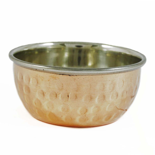 ibaexports Tableware Dinnerware Kitchen Utensil Indian Traditional Stainless Steel Copper Serving Bowl Katori