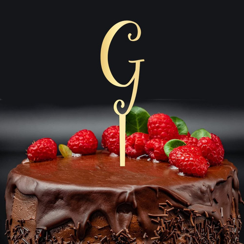 Rustic Wreath Monogram Cake Topper, Natural Wedding Topper, Last Name Initial Wedding Cake Topper, Personalized Wedding Cake Topper, Cake Topper Mirrored Gold Acrylic, Wedding Cake Topper
