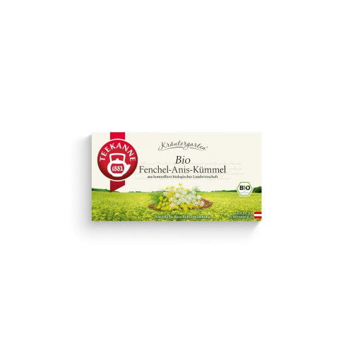 Teekanne Organic Fennel-Anise-Caraway 20 tea bags