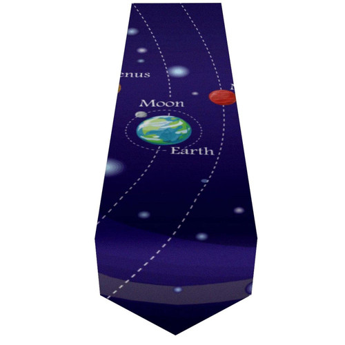 huiyueqiche Outer Space Planets Starry Sky (2) Table Runner for Family Dinner, Indoor Outdoor Parties, Thanksgiving, Christmas & Gathering 13"x70"
