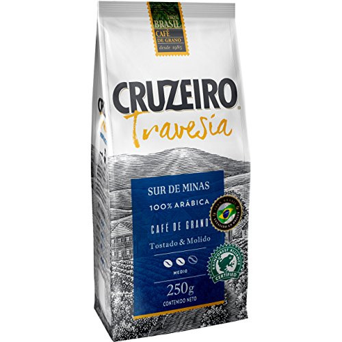Cruzeiro Travesia Sur de Minas Ground Brazilian Coffee, 250 grams Cruzeiro Travesia Sur de Minas Ground Brazilian Coffee, 250 grams