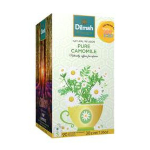 Dilmah Pure Camomile Infusion-20 Individually Wrapped Tea Bags
