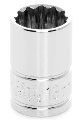 Performance Tool W38813 3/8" Drive 12-Point Socket, 13mm
