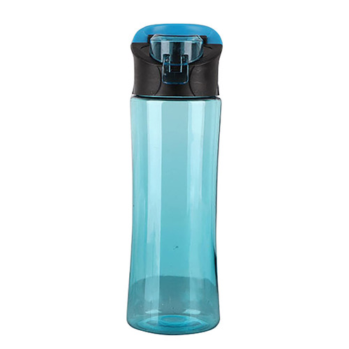 Water Bottles with Handle Portable Leakproof Sport Water Drinking Bottles 600ml Transparent Outdoor Sports Travel Leakproof Water Bottle Kettle Drinkware Water Bottle for Home - Blue
