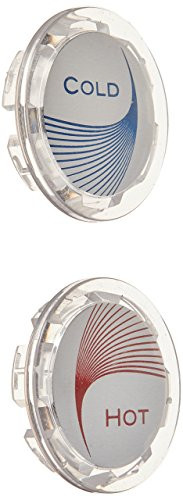 Pfister 9417830 Hot/Cold Button G135 Kitchen Faucet, Red/Blue