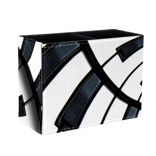 Lyetny Desktop Pen & Pencil Storage Cups Piano Keyboard Music Pen Organizer Makeup Brush Holders Pencil Cup for Office College Home