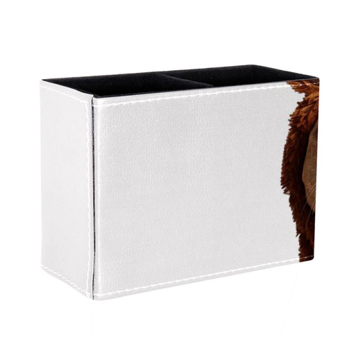 Lyetny Desktop Pen & Pencil Storage Cups Dog Animal Pen Organizer Makeup Brush Holders Pencil Cup for Office College Home