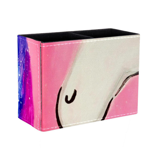 Lyetny Desktop Pen & Pencil Storage Cups Rainbow Unicorn Pen Organizer Makeup Brush Holders Pencil Cup for Office College Home