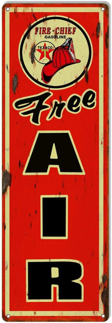 Retro Metal tin Sign Free Air Gasoline Reproduction Garage Shop Metal Sign Funny Home Cave Garage bar Wall Decoration Vintage Metal Sign 4 x 16 inch Retro Metal tin Sign Free Air Gasoline Reproduction Garage Shop Metal Sign Funny Home Cave Garage bar Wall Decoration Vintage Metal Sign 4 x 16 inch