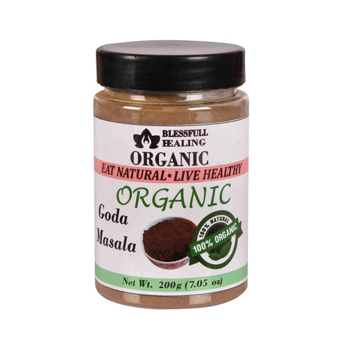 Blessfull Healing Organic Goda Masala 200 Gram (Packing May Vary)