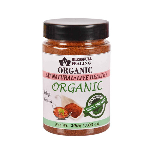 Blessfull Healing Organic Kaleji Masala 200 Gram (Packing May Vary)