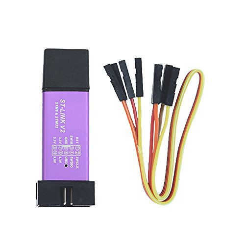 Aideepen ST-Link V2 Programming Unit Mini STM8 STM32 Emulator Downloader M89 New (Random Color)