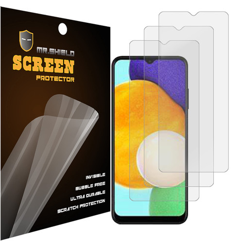 Mr.Shield [3-PACK] Designed For Samsung Galaxy A03s Anti-Glare [Matte] Screen Protector (PET Material)