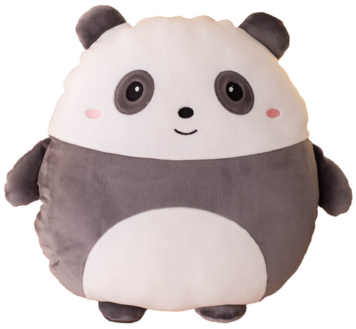 CASAGOOD Soft Panda Plush Hugging Pillow Cute Black Panda Stuffed Animal Plushies Toy Panda Kids Stuffed Animals Plush Toys for Birthday, Valentine, Christmas