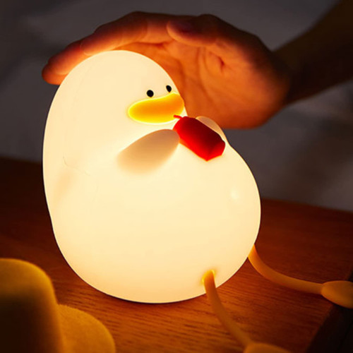 Cute Duck Night Light, Cute Duck Lamp for Kids, Cute Duck Light Silicone Night Light, USB Rechargeable Nursery Lamp, Multicolor Night Light for Kid Bedroom Gift Cute Duck Night Light, Cute Duck Lamp for Kids, Cute Duck Light Silicone Night Light, USB Rechargeable Nursery Lamp, Multicolor Night Light for Kid Bedroom Gift