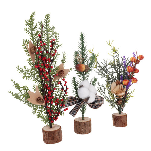 BESTOYARD 3 Pcs Christmas Decoration Mini Tree Decorations Miniature Pine Christmas Tree Artificial Xmas Pine Tree Christmas Ornaments Office Desk Decorations Christmas Tree Ornaments BESTOYARD 3 Pcs Christmas Decoration Mini Tree Decorations Miniature Pine Christmas Tree Artificial Xmas Pine Tree Christmas Ornaments Office Desk Decorations Christmas Tree Ornaments