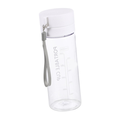 KOMBIUDA Portable Sports Cup Water Container for Fridge Plastic Water Bottle Hydro Jug Water Bottle Mtb Water Bottle Water Bottle with Time Marker Reusable Drink Container Water Holder Pp