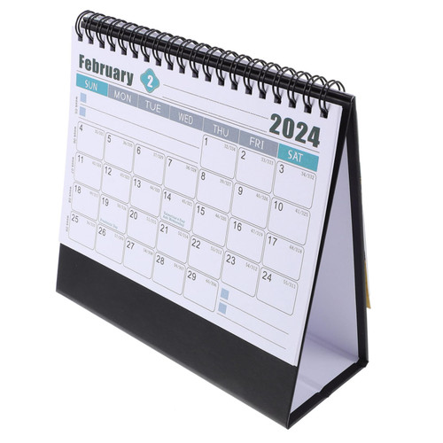 Desktop Calendar 2024 Desk Calendar Desktop Decor Office Decore Daily Use Monthly Calendar Household Desk Calendar Desk Calendar 2024 Calendar Desk Paper Simple Calendars