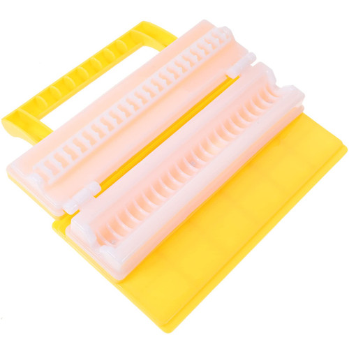 DOITOOL Meat Kebab Machine Barbecue Meat Skewer Machine BBQ Meat String Device Quick Portable Meat Skewer Box Easy Skewer Tools (Single-Row) Meat Tool BBQ