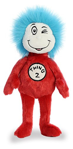 Aurora World 15913 12" Thing 2, 12", Red, White, Blue