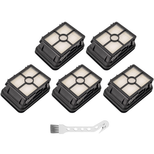 Ultra-Durable Replacement 1608684 HEPA Filter for Bissell Crosswave Pet Pro and Crosswave Cordless Max 2306A 1785 1785A 2211W 2554 Crosswave Filter 1866 - Replace Part 1608684 by BlueStars - Pack of 5