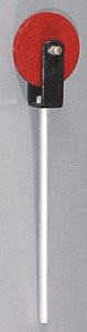 SEOH Pulley on Rod Physics Metal Bracket 50 mm Diameter