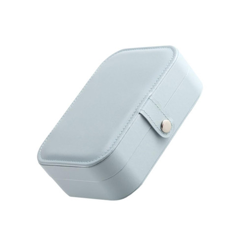 Holibanna 1 PC Jewelry Box Ring Storage Box Travel Jewelry Ring Organizer Box Jewelry Storage Drawer Travel Toiletries Bags Jewelry Organizer Box Travelling Earring Box Pu Storage Box Watch