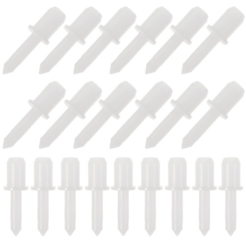 NOLITOY Shutter Repair Pins, 60Pcs Shutter Louver Repair Pins Replacement Repair Pins, Plantation Shutter Pins for Windows