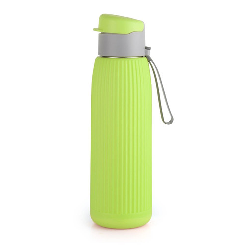 Cello Puro Steel-X Volvo Water Bottle, 600ml, Green