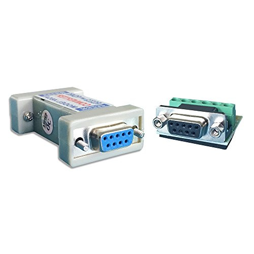 COOSO RS232 to RS485, RS-232 Female to RS-485/RS-422 485/422 Female Adapter Converter(Passive)