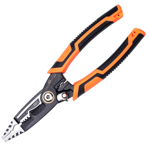 VANJOIN 7-in-1 Wire Stripper Tool, Wire Stripper Cutters, Wire Stripper Crimper Pliers Electrical Stripping Tool for Electric Cable Stripping Cutting and Crimping VANJOIN 7-in-1 Wire Stripper Tool, Wire Stripper Cutters, Wire Stripper Crimper Pliers Electrical Stripping Tool for Electric Cable Stripping Cutting and Crimping