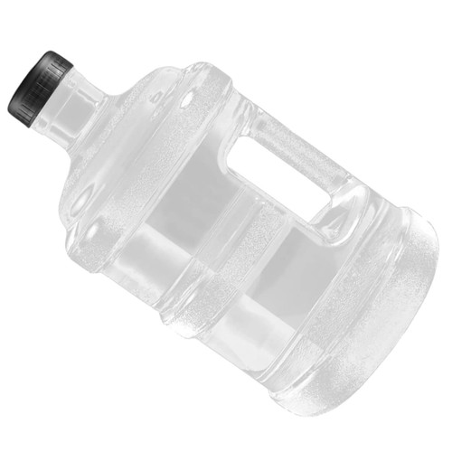Outanaya Bucket Clear Plastic Water Bottles Clear Container Plastic Water Jug Bottled Water Mineral Water Portable Water Thick Mineral Water Jug Water Bottles Clear Water Container Travel