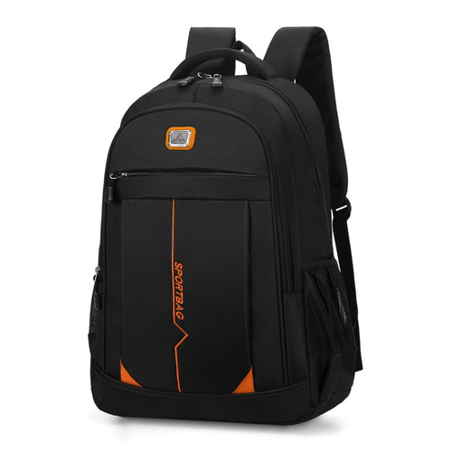 KUJIAPIN Student Schoolbag Outdoor Travel Bag Men's Casual Tide Computer Backpack Large Capacity Shoulder Bag?Orange?