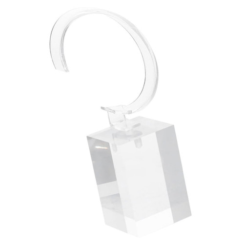 Holibanna Watch Display Stand Display Racks Watch Stand Plastic Tabletop Watch Holder Clear Stand Bracelet Display Stand Table Top Display Stand Bracelet Storage Rack Desktop Bangle Stand