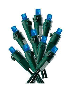 Celebrations Light Set 100 Lights Blue Led Ul Listed