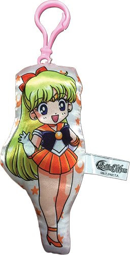 Great Eastern Entertainment Sailor Moon R - SD Sailor Venus Plush Keychain, 4"